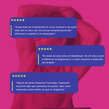 2x Creatina Metabólica 4 em 1 Metashape